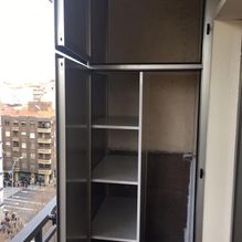Aluminios Carsan mampara en baño